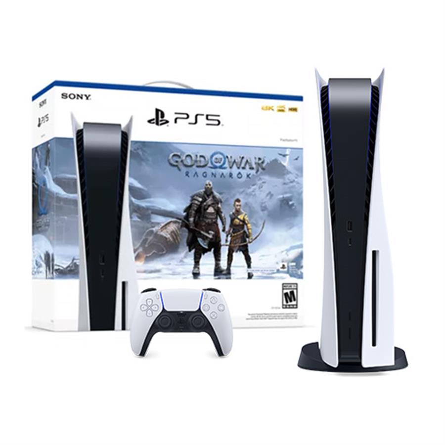 Consola Sony Playstation 5 Edición con lectora + Juego God Of War PS5