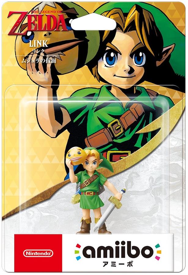 Figura Amiibo The Legend of Zelda: Majora's Mask Link Amiibo NSW