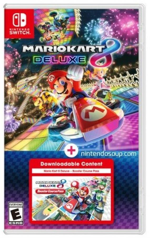 Juego Nintendo Switch Mario Kart 8 Deluxe + Booster Course Pass NSW