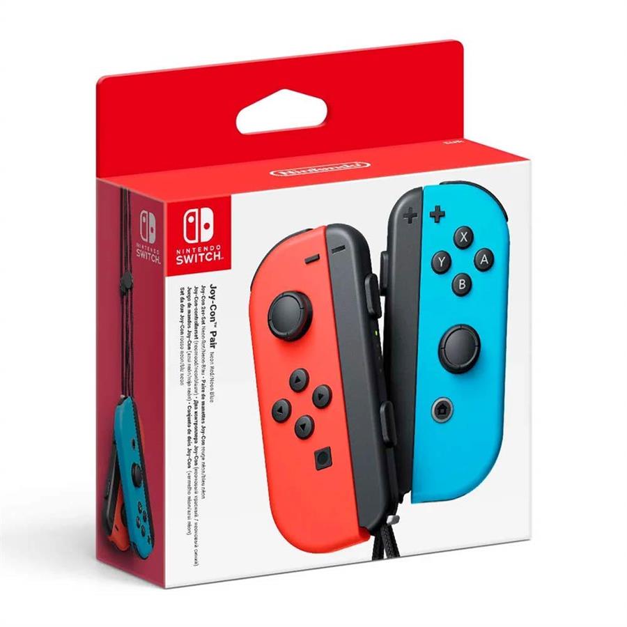 Joystick Nintendo Switch Joy-Con Neon Red-Blue NSW