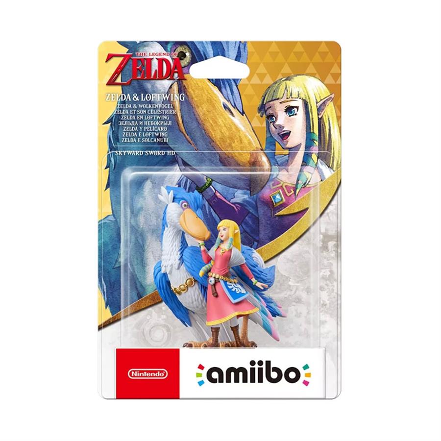 Figura Amiibo The Legend Of Zelda Skyward Zelda & Loftwing NSW