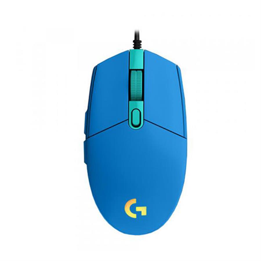 Mouse Gamer G203 Lightsync Blue 8000 Dpi Rgb