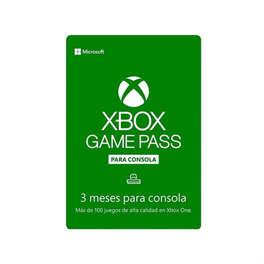 Microsoft Xbox Game Pass Consola 3 Meses