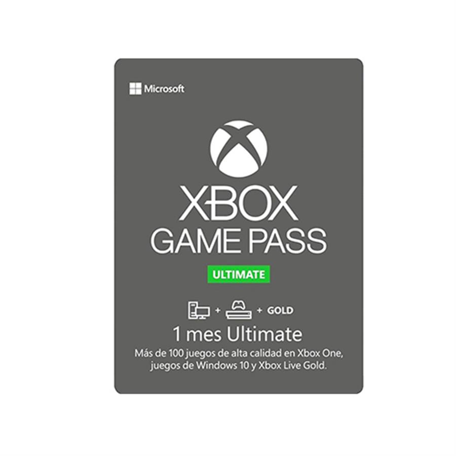 Tarjeta Digital Xbox Game Pass Ultimate 1 Mes