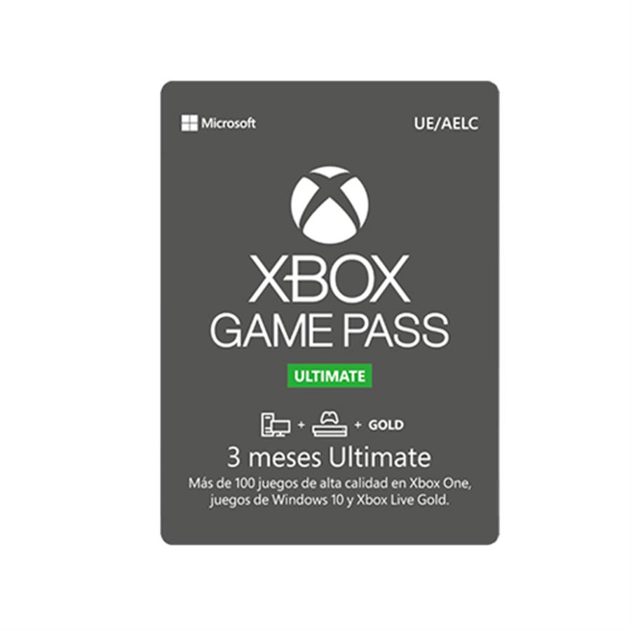 Tarjeta Digital Xbox Game Pass Ultimate 3 Meses