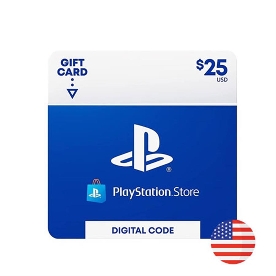 Tarjeta Digital Playstation Gift Card 25 usd PSN Store Región USA Sony