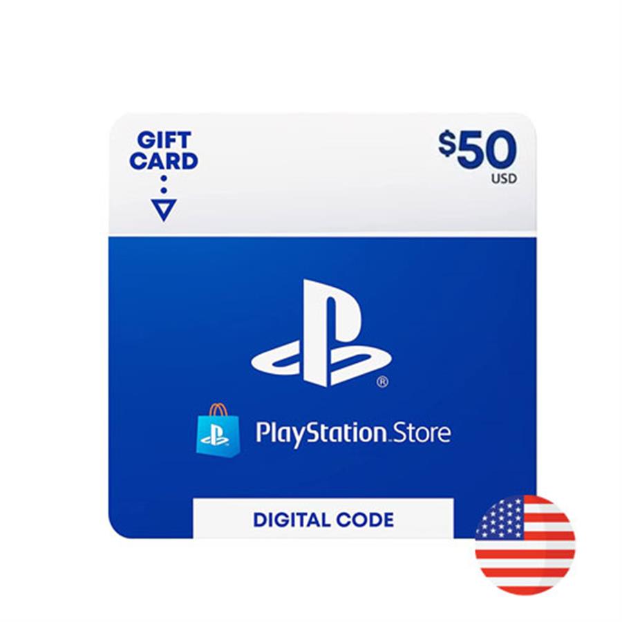 Tarjeta Digital Playstation Gift Card 50 usd PSN Store Región USA Sony