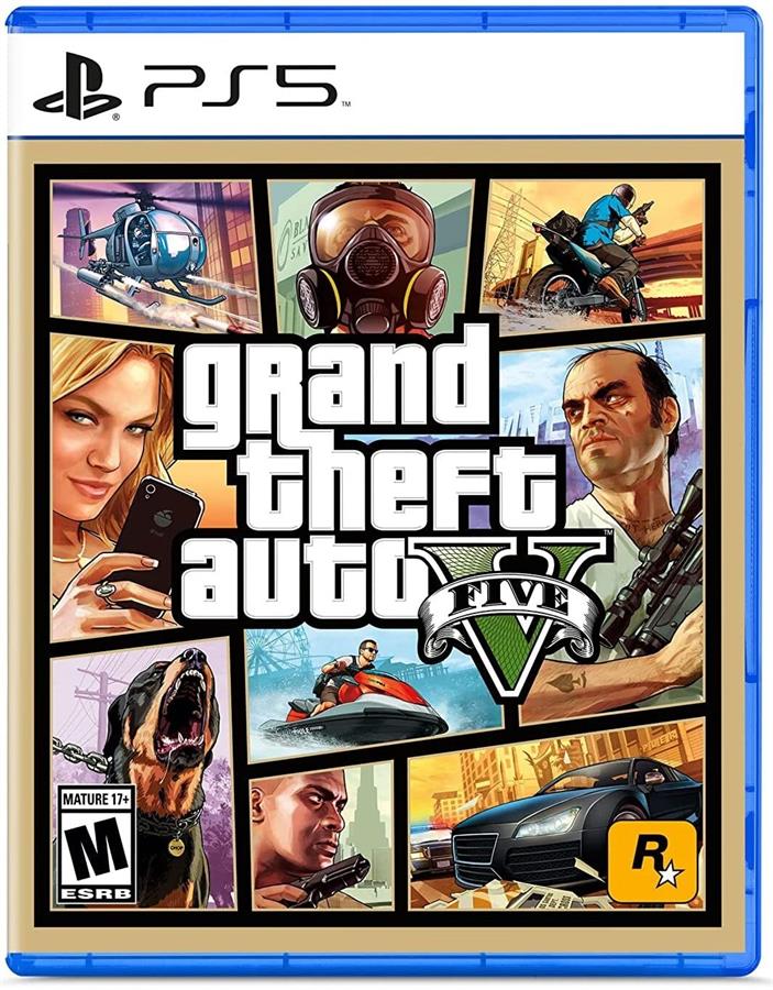 Juego Playstation 5 Grand Theft Auto V GTA V PS5
