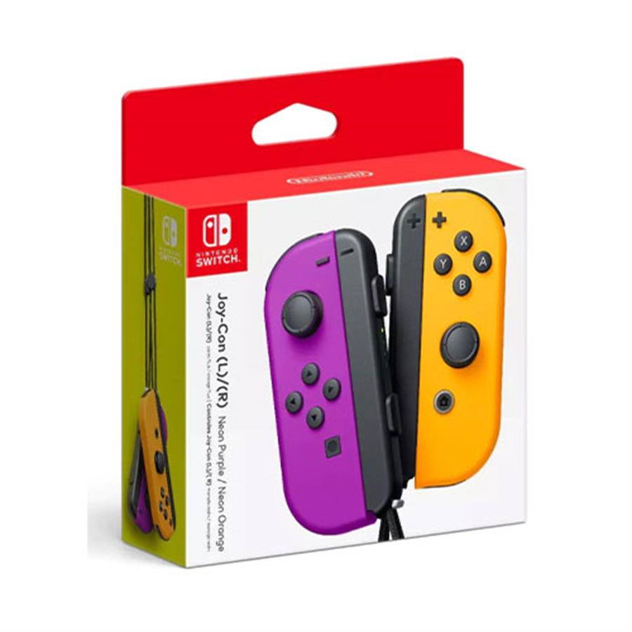 Joystick Nintendo Switch Joy-Con Purple-Orange NSW