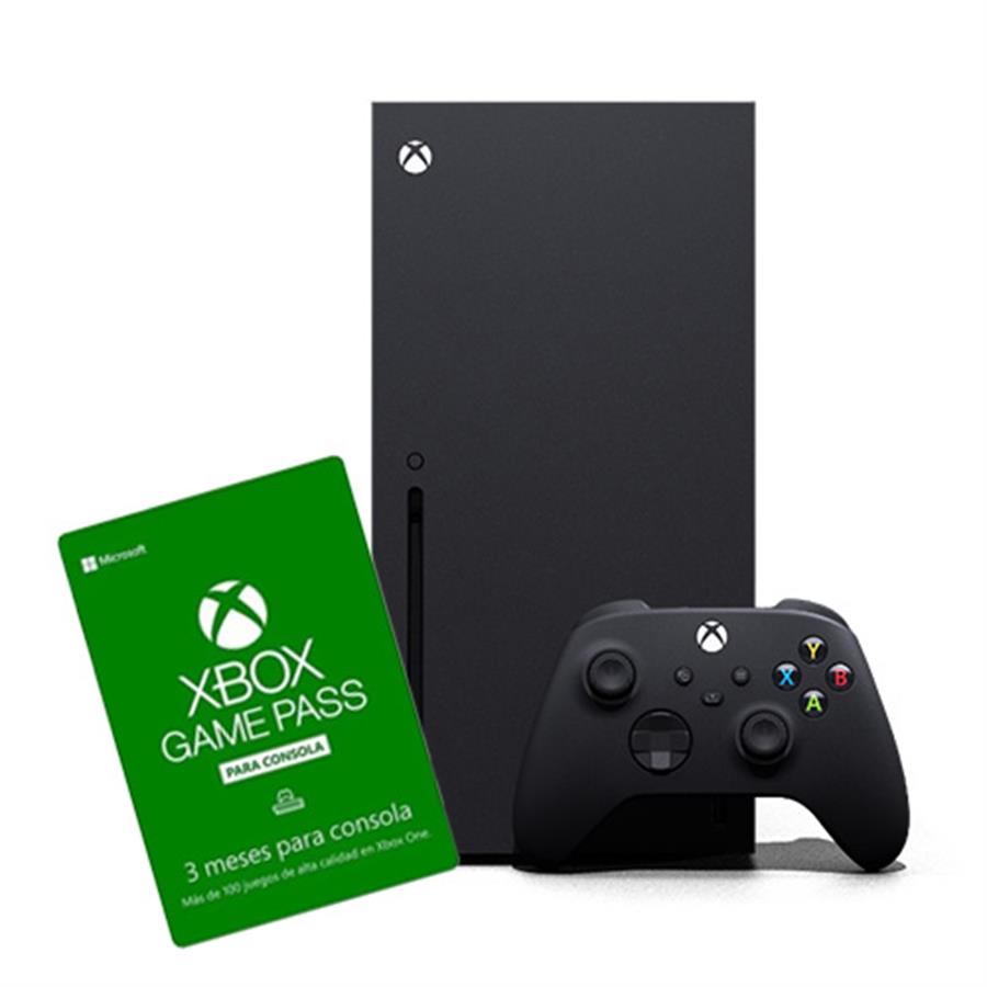 Consola Xbox Series X + Game Pass de 3 meses