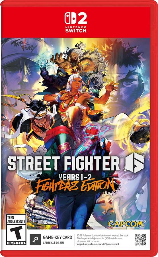Juego Nintendo Switch 2 Street Fighter 6 Years 1-2 Fighters Edition NSW2