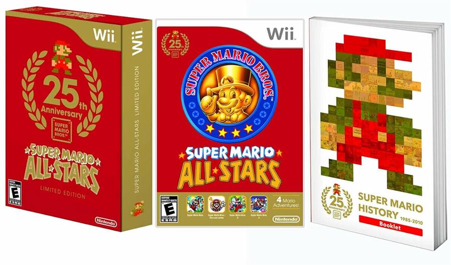 Juego Nintendo Wii Super Mario All-Stars 25th Anniversary Limited Edition NSW