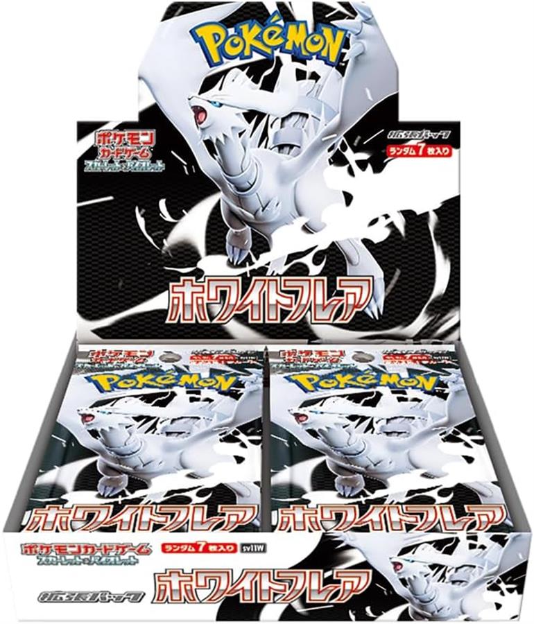 Cartas Pokemon Scarlet & Violet White Flare Booster Box Japones TCG