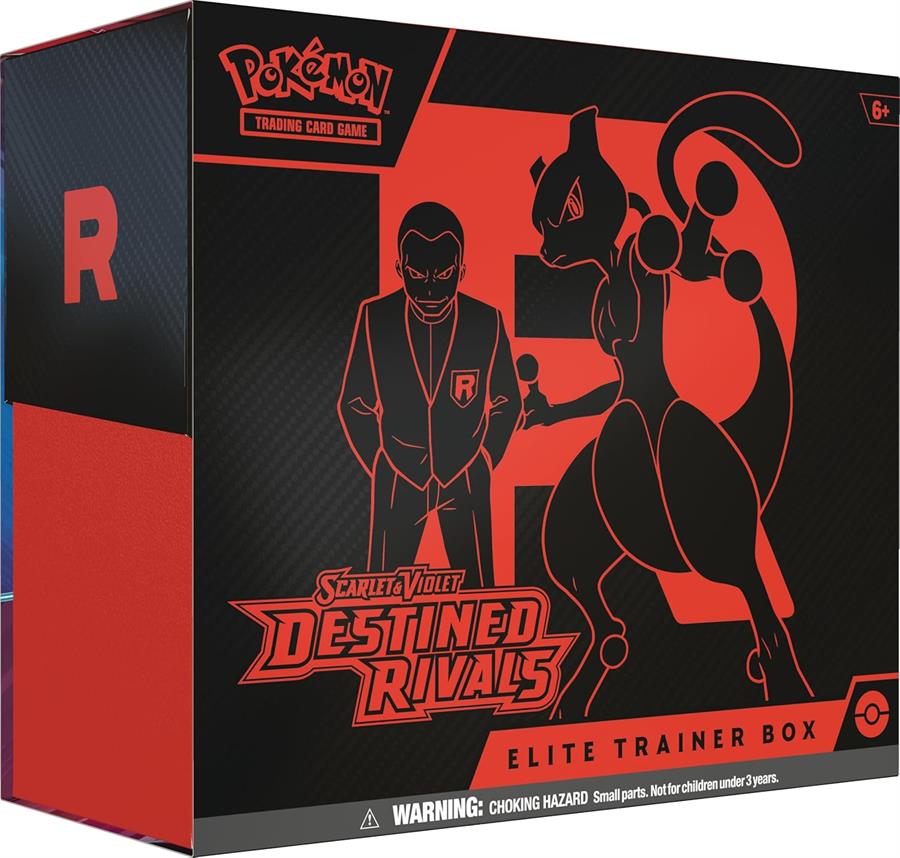 Cartas Pokemon Scarlet & Violet Destined Rivals Elite Trainer Box Ingles TCG