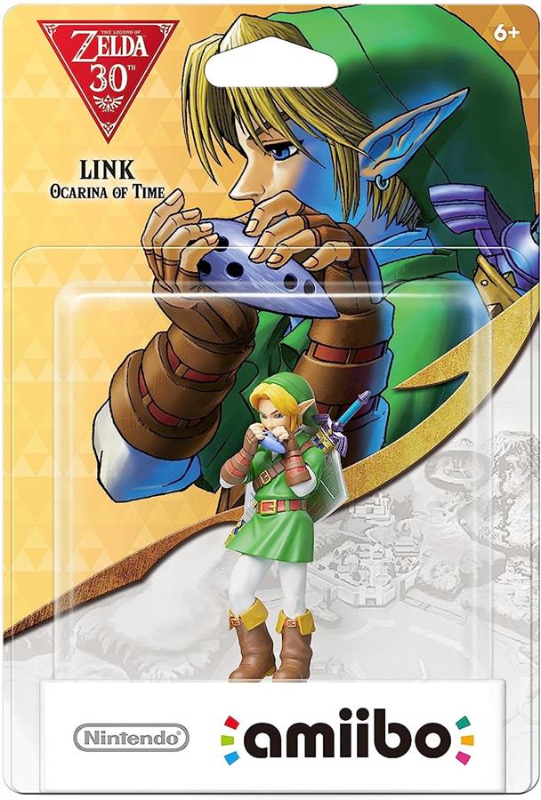 Figura Amiibo The Legend of Zelda: Ocarina of time Link Amiibo NSW