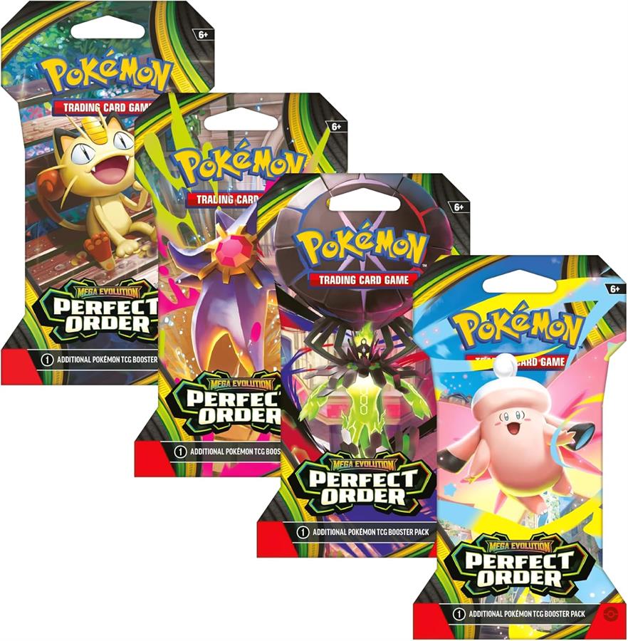 Cartas Pokemon Mega Evolution Perfect Order Booster Pack Español TCG