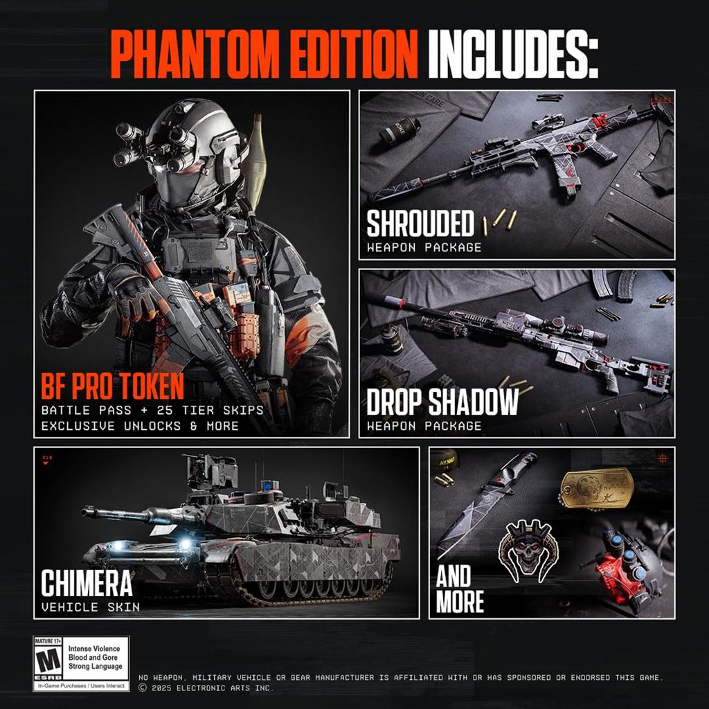 Juego Playstation 5 BATTLEFIELD 6 Phantom Edition PS5