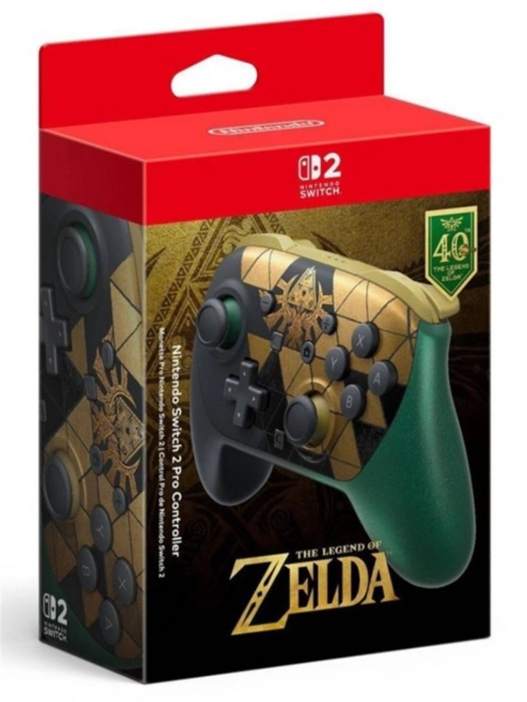 Joystick Nintendo Switch Pro Controller 2 Zelda 40th Anniversary Edition NSW2