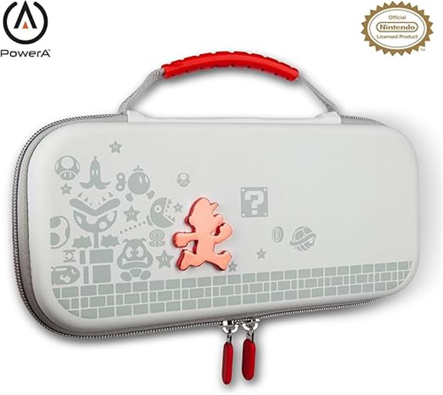 Estuche Protective Case PowerA Running Mario Nintendo Switch NSW