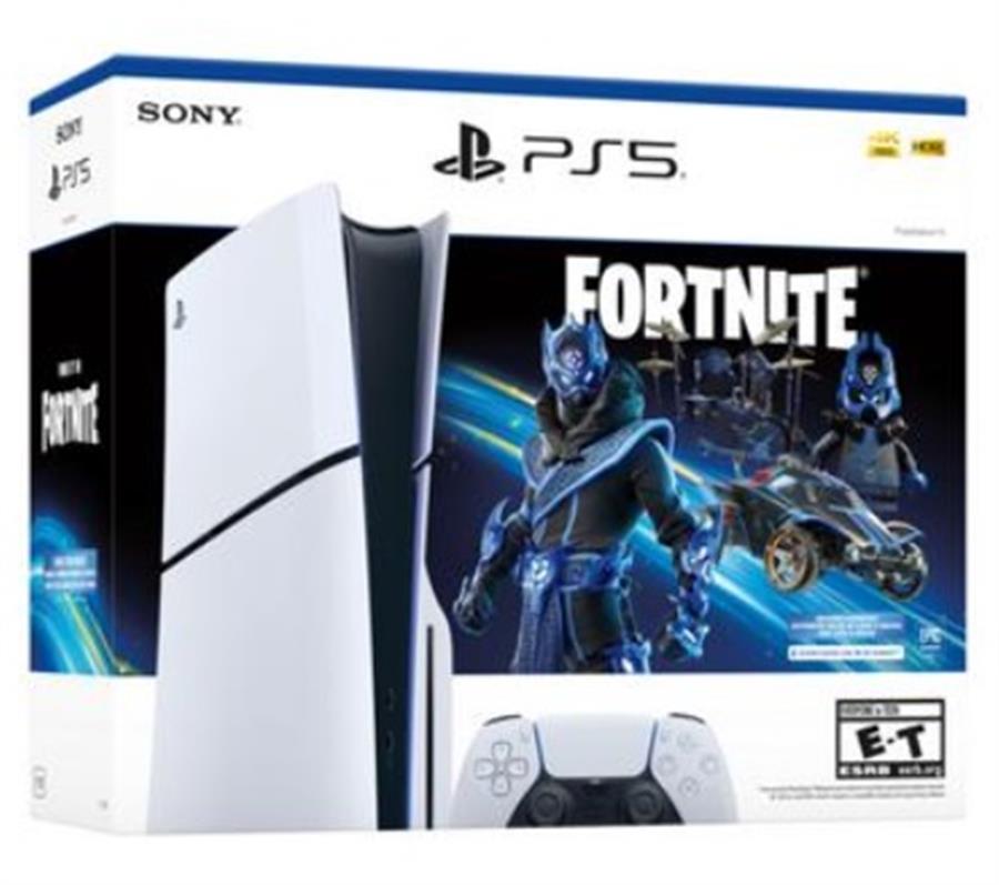 Consola Sony Playstation 5 Slim Edición Con Lectora Bundle Fortnite