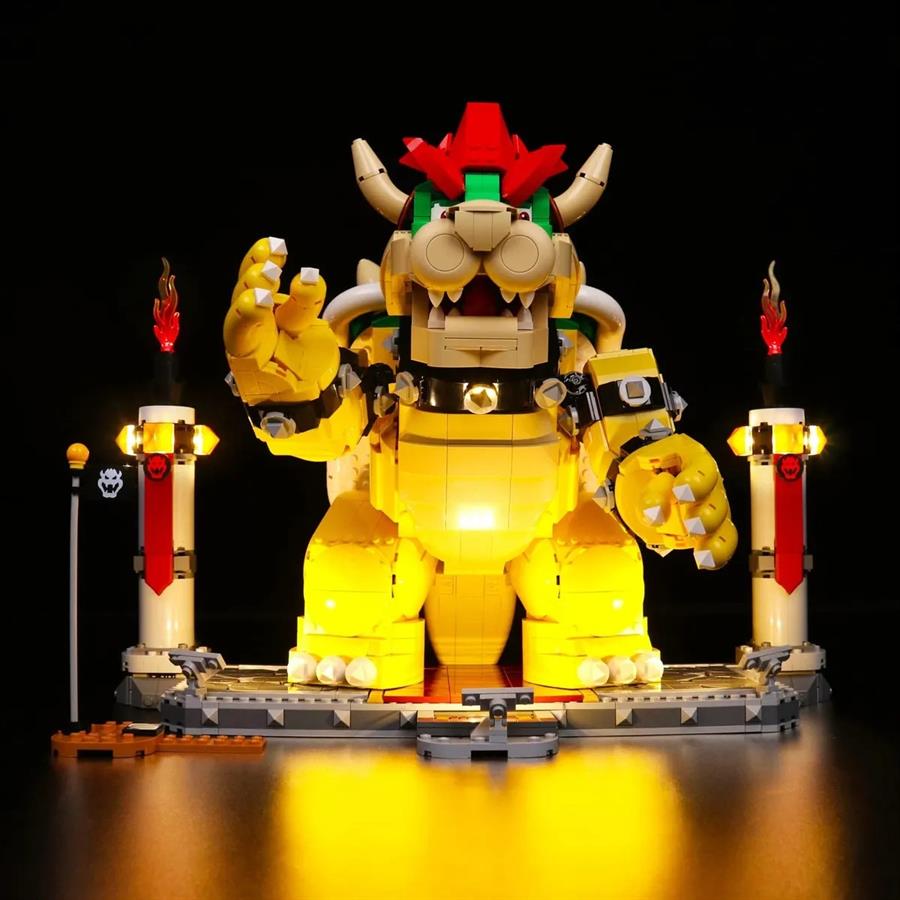 Kit De Luz Led Vonado Compatible Con Lego El Poderoso Bowser