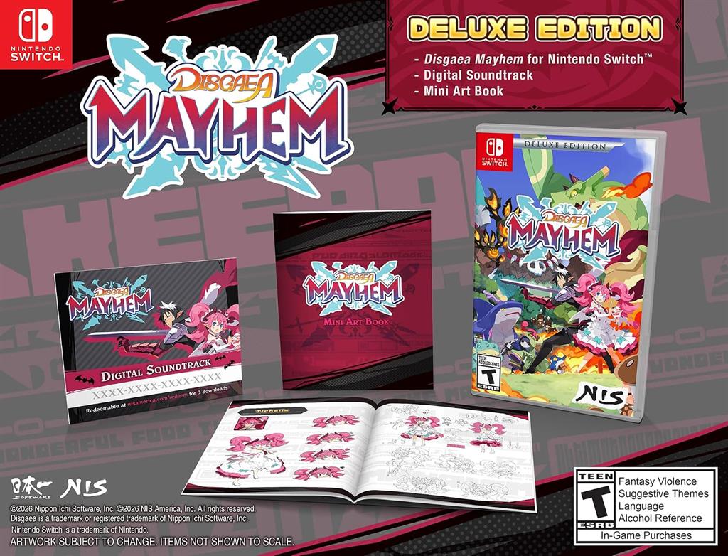 Juego Nintendo Switch Disgaea Mayhem: Deluxe Edition NSW