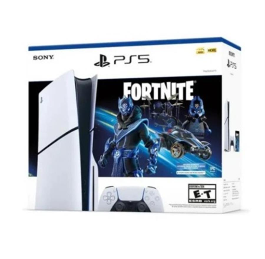 Consola Sony Playstation 5 Slim Edición Con Lectora Bundle Fortnite