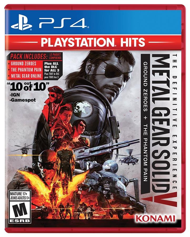 Juego Playstation 4 Metal Gear Solid V: The Definitive Experience PS4