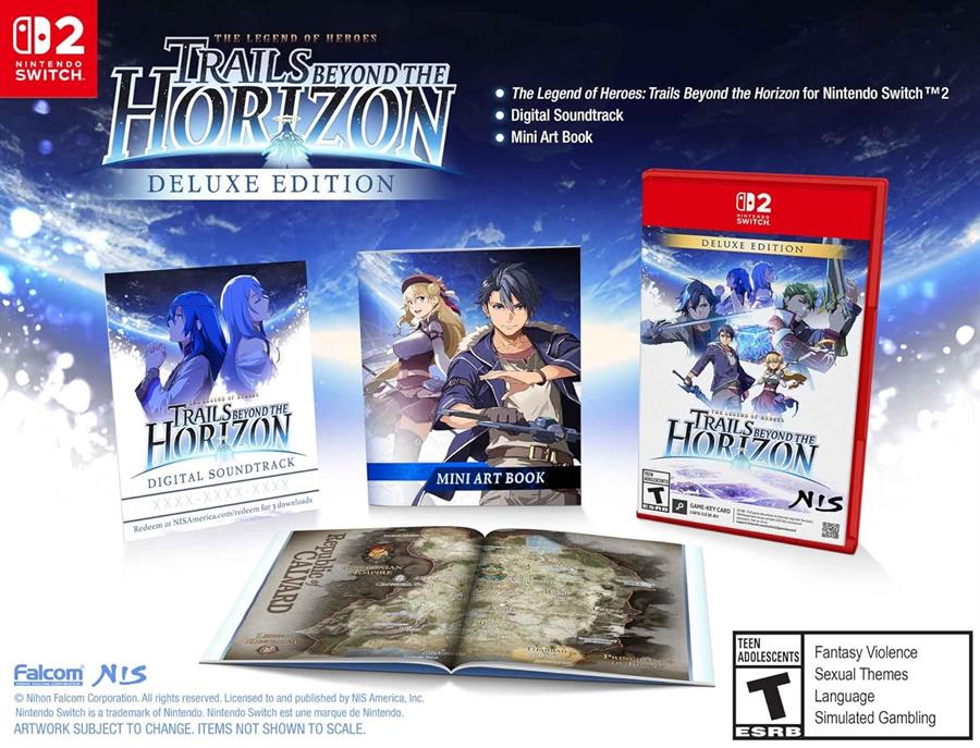 Juego Nintendo Switch 2 The Legend of Heroes: Trails beyond the Horizon Deluxe Edition NSW2