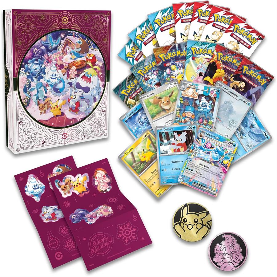 Cartas Pokemon Holiday Calendar 2025 Ingles TCG