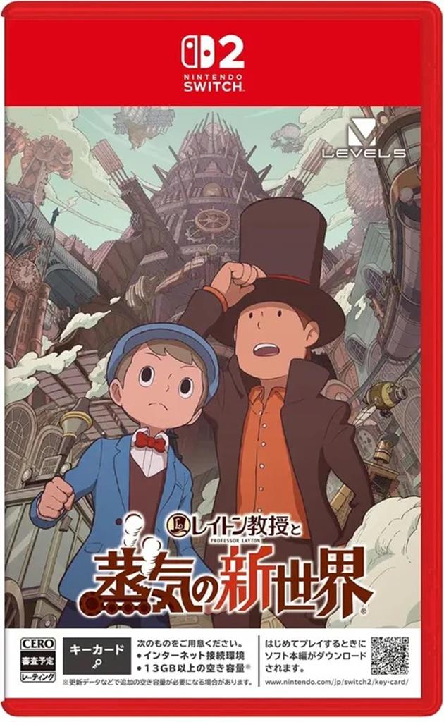 Juego Nintendo Switch 2 Professor Layton and The New World of Steam (JAP) NSW2