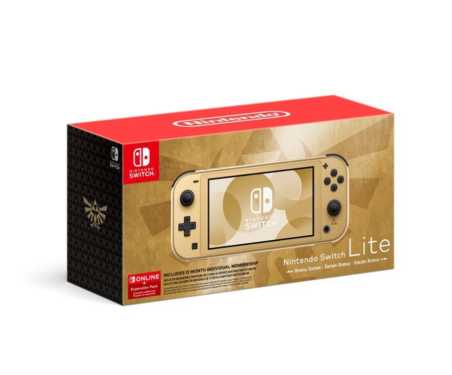 Consola Nintendo Switch Lite Hyrule Edition NSW