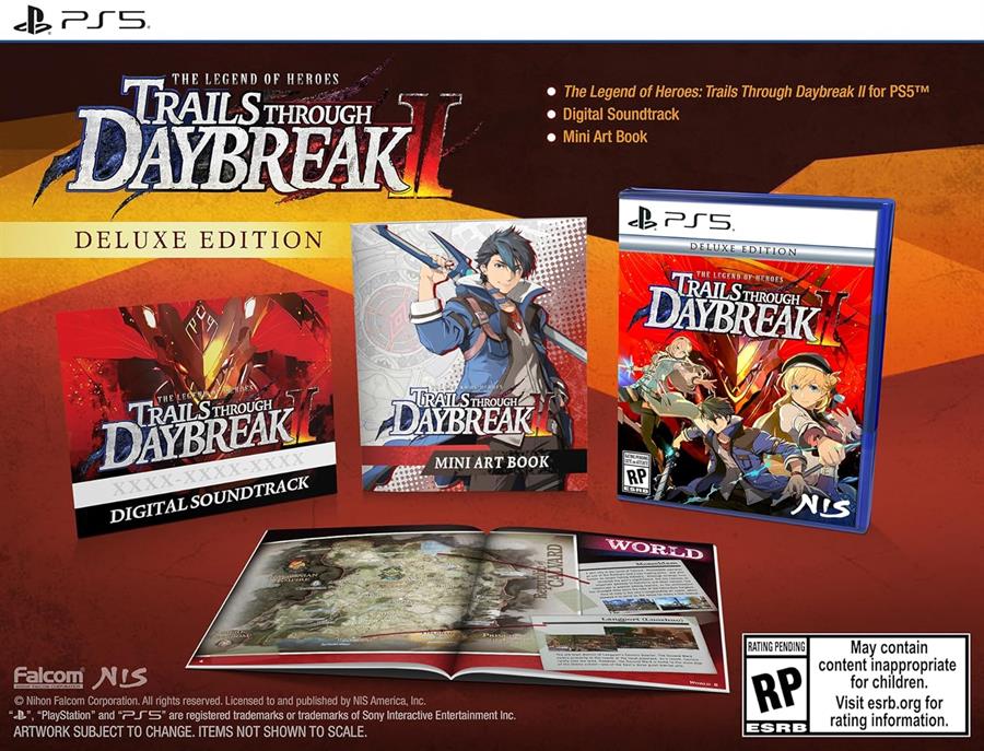 Juego Playstation 4 The Legend of Heroes: Trails through Daybreak 2: Deluxe Edition PS4