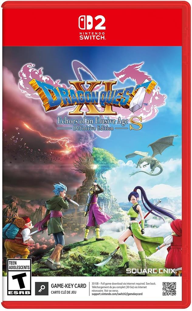Juego Nintendo Switch 2 Dragon Quest XI S: Echoes of an Elusive Age Definitive Edition NSW2