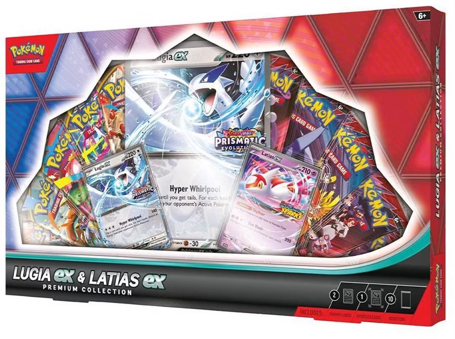 Cartas Pokemon Lugia Ex & Latias Ex Premium Collection Ingles TCG