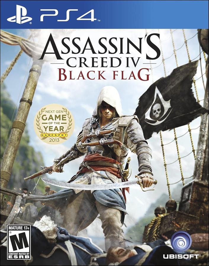 Juego Playstation 4 Assassins Creed IV Black Flag PS4