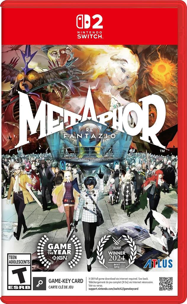 Juego Nintendo Switch 2 Metaphor: ReFantazio NSW2
