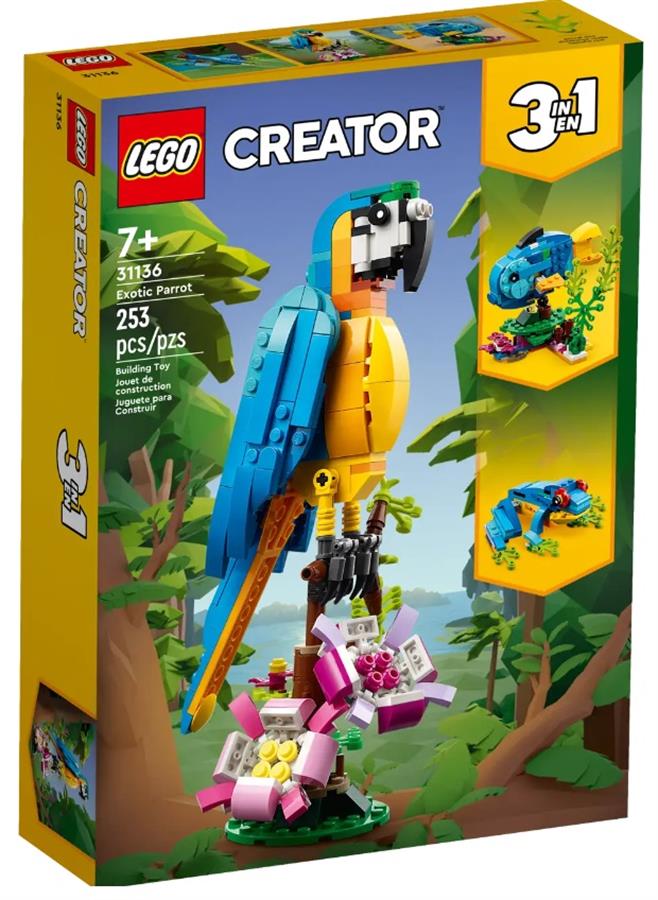 LEGO Loro Exótico 31136