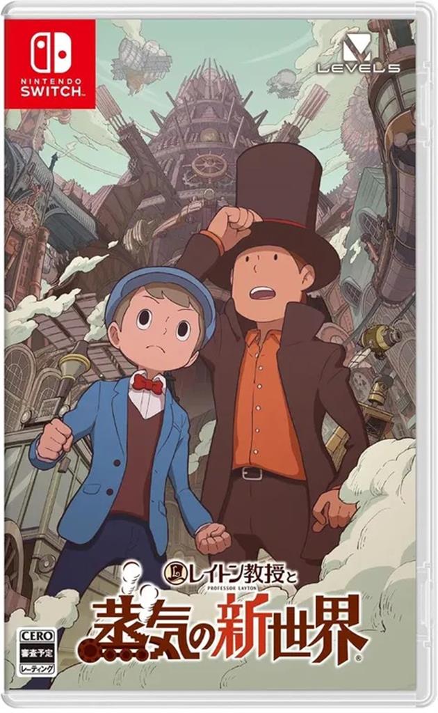 Juego Nintendo Switch Professor Layton and The New World of Steam (JAP) NSW