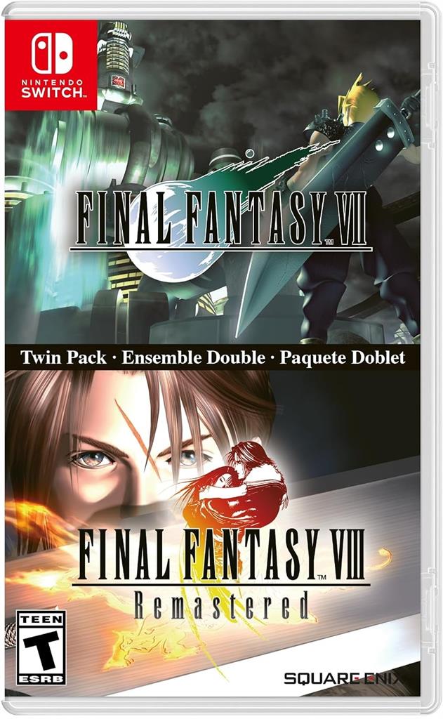 Juego Nintendo Switch Final Fantasy VII & VIII REMASTERED Twin Pack (US) NSW