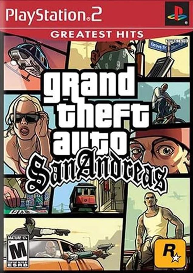 Juego Playstation 2 GTA San Andreas (Greatest Hits) PS2