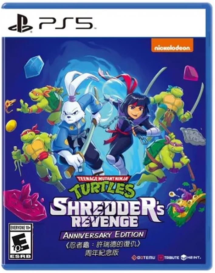 Juego Playstation 5 Teenage Mutant Ninja Turtles Shredder's Revenge Anniversary Edition PS5