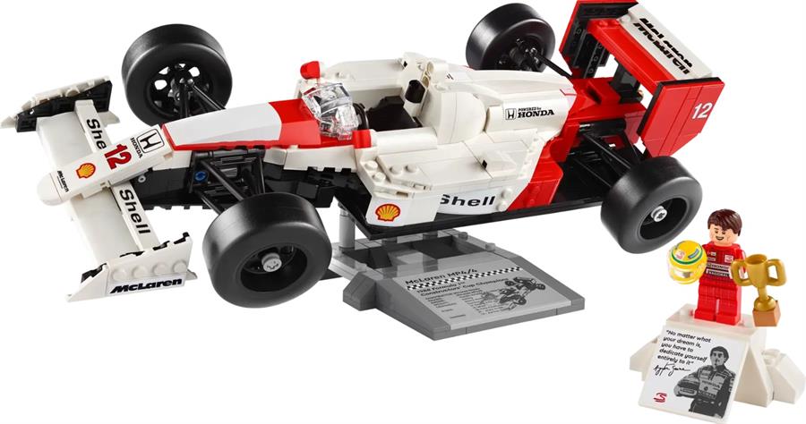 LEGO McLaren MP4/4 y Ayrton Senna 10330