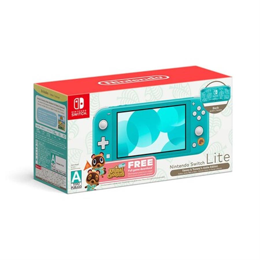 Consola Nintendo Switch Lite Animal Crossing: New Horizons Timmy & Tommy Edition NSW