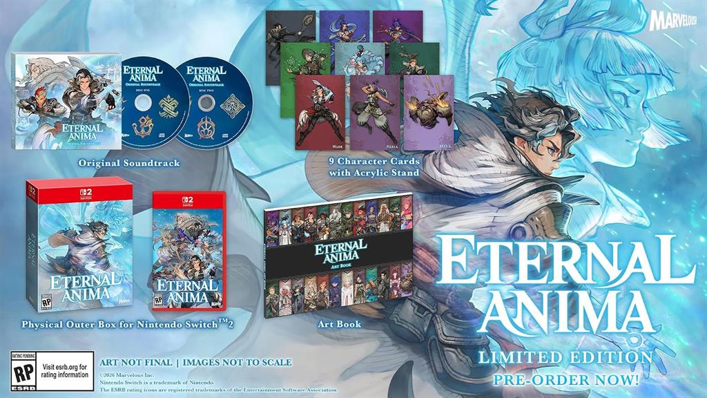 Juego Nintendo Switch 2 ETERNAL ANIMA Limited Edition NSW2