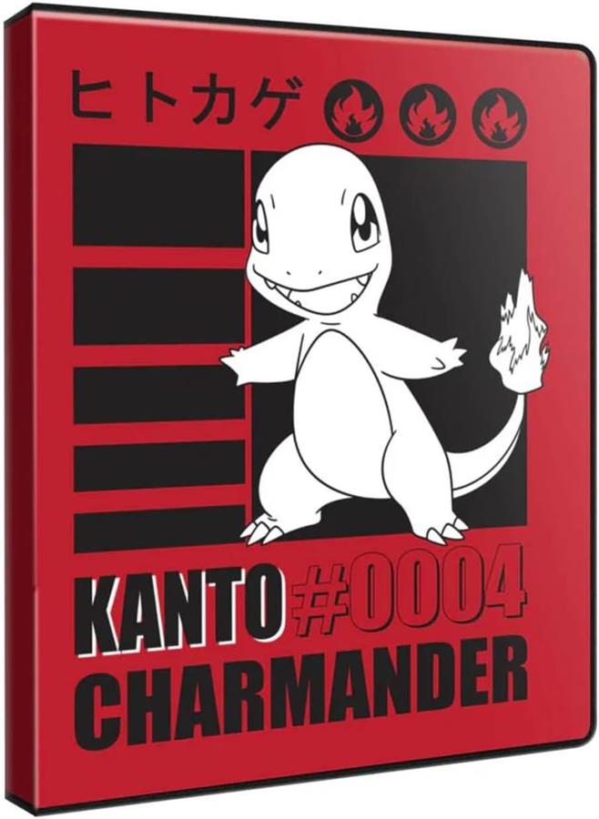 Pokemon Pocket Portfolio 80 Cards Charmander Kanto #0004 Ultra PRO TCG