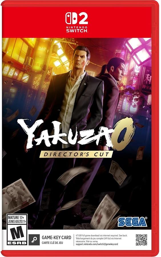 Juego Nintendo Switch 2 Yakuza 0: Director’s Cut NSW2