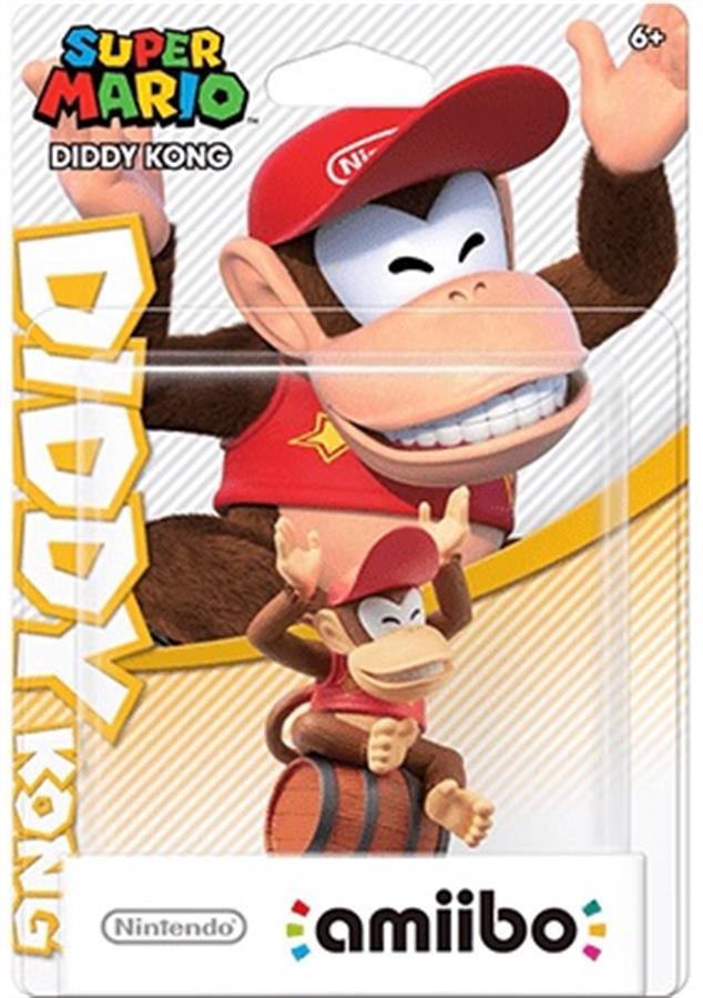 Figura Amiibo Super Mario Bros Diddy Kong Amiibo NSW