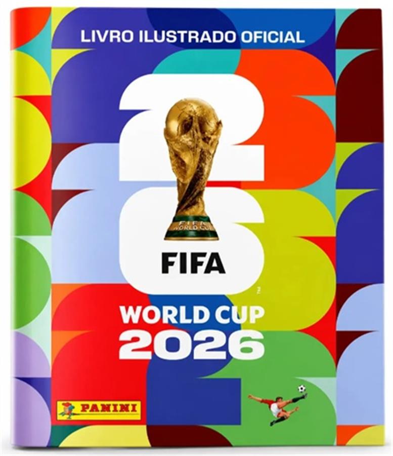 Album Figuritas Mundial 2026 OFICIAL BR - INCLUYE 6 FIGURITAS