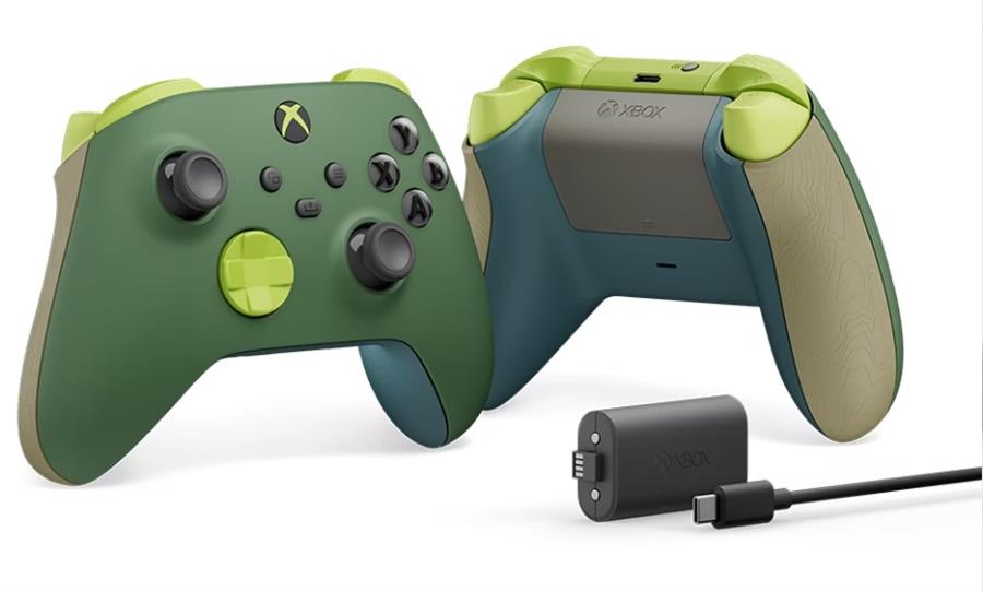 Joystick Xbox Series Wireless Green Remix Bateria Recargable Xbox y Cable USB-C